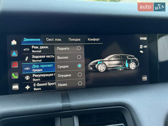Черный Порше Taycan Cross Turismo, объемом двигателя 0 л и пробегом 15 тыс. км за 85000 $, фото 81 на Automoto.ua
