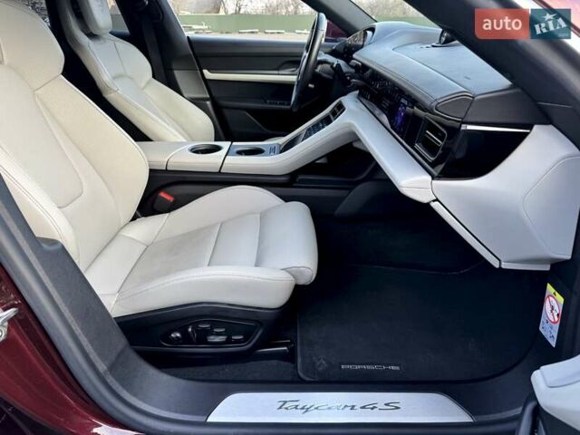 Красный Порше Taycan Cross Turismo, объемом двигателя 0 л и пробегом 106 тыс. км за 57500 $, фото 55 на Automoto.ua