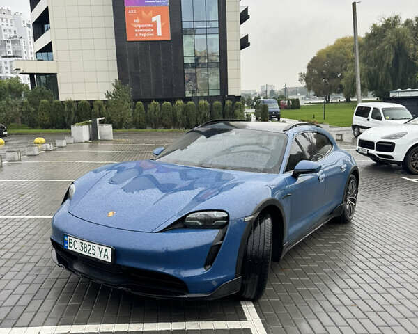 Синій Порше Taycan Cross Turismo, об'ємом двигуна 0 л та пробігом 18 тис. км за 83700 $, фото 13 на Automoto.ua
