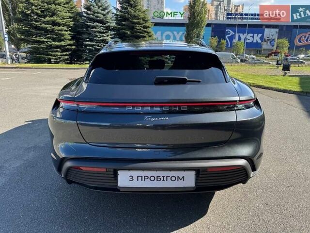 Серый Порше Taycan Sport Turismo, объемом двигателя 0 л и пробегом 15 тыс. км за 89000 $, фото 12 на Automoto.ua