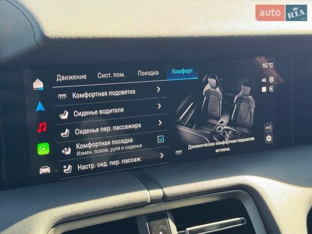 Серый Порше Taycan Sport Turismo, объемом двигателя 0 л и пробегом 15 тыс. км за 89000 $, фото 53 на Automoto.ua