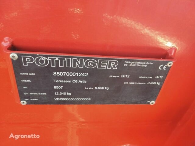 Pottinger Террасем Ц6, объемом двигателя 0 л и пробегом 0 тыс. км за 52159 $, фото 3 на Automoto.ua