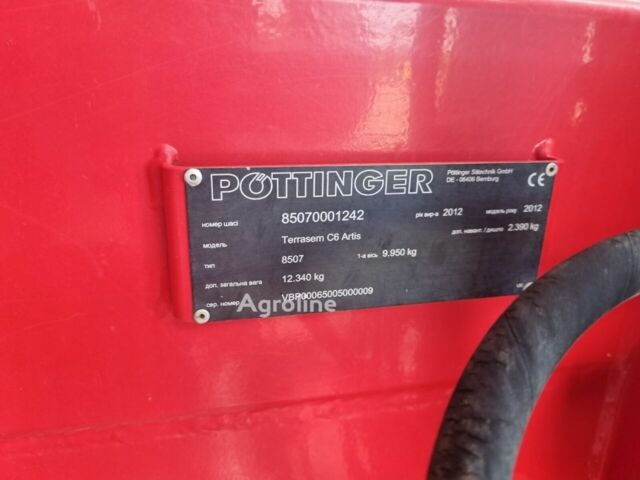 Pottinger Тєррасєм Ц6, об'ємом двигуна 0 л та пробігом 0 тис. км за 52325 $, фото 11 на Automoto.ua