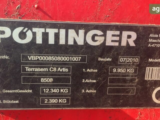 Pottinger Террасем, объемом двигателя 0 л и пробегом 0 тыс. км за 95000 $, фото 8 на Automoto.ua