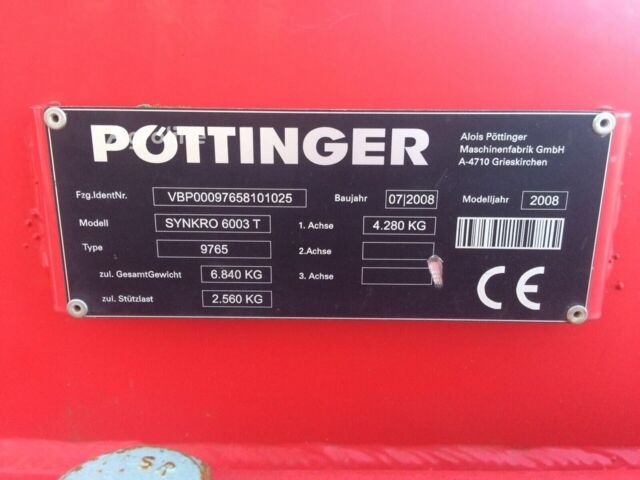 Красный Pottinger Другая, объемом двигателя 0 л и пробегом 0 тыс. км за 29202 $, фото 6 на Automoto.ua