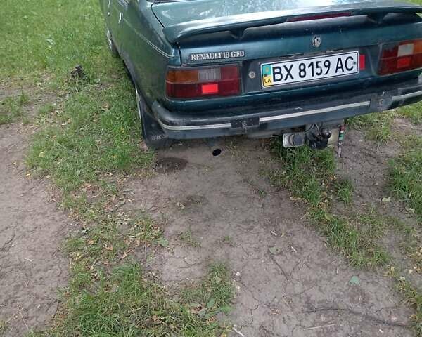 Зеленый Рено 18, объемом двигателя 1.7 л и пробегом 500 тыс. км за 1250 $, фото 3 на Automoto.ua