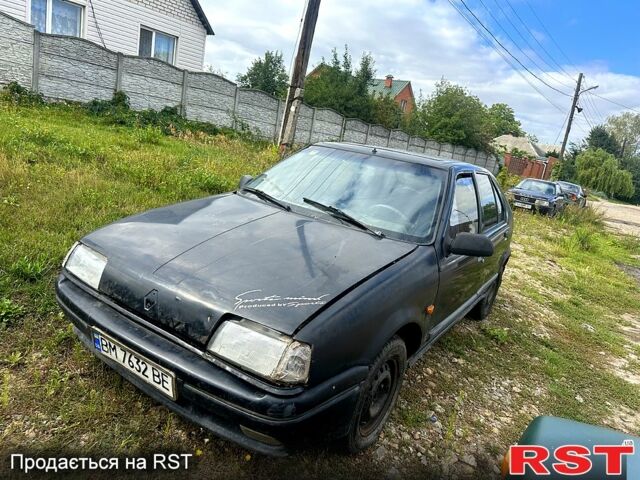 Черный Рено 19, объемом двигателя 1.7 л и пробегом 222 тыс. км за 375 $, фото 1 на Automoto.ua