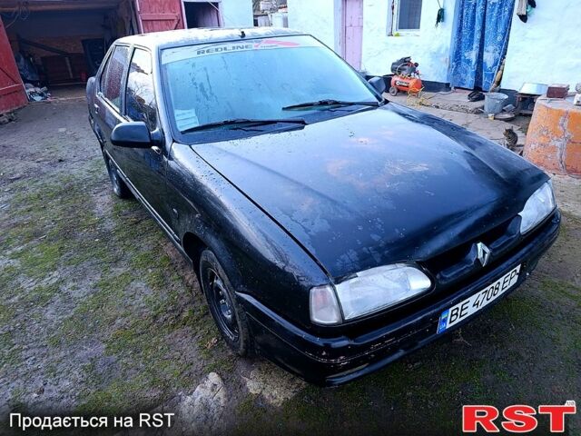 Черный Рено 19, объемом двигателя 1.7 л и пробегом 260 тыс. км за 1060 $, фото 1 на Automoto.ua