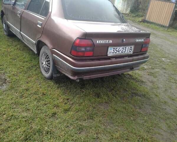 Коричневий Рено 19, об'ємом двигуна 1.7 л та пробігом 275 тис. км за 600 $, фото 2 на Automoto.ua