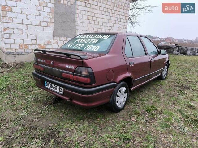 Красный Рено 19, объемом двигателя 1.6 л и пробегом 300 тыс. км за 800 $, фото 8 на Automoto.ua