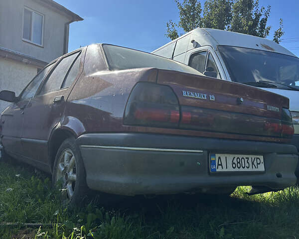 Красный Рено 19, объемом двигателя 1.4 л и пробегом 200 тыс. км за 850 $, фото 2 на Automoto.ua