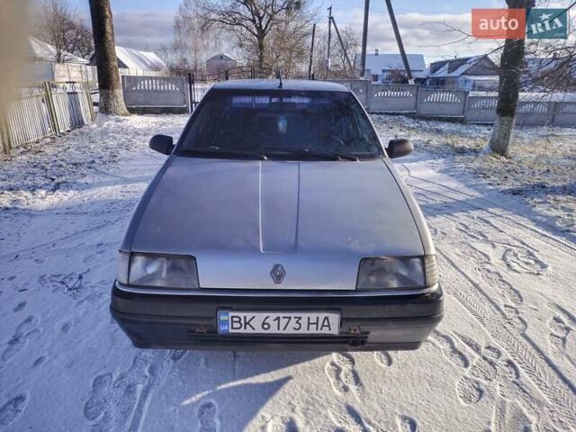 Серый Рено 19, объемом двигателя 1.39 л и пробегом 350 тыс. км за 650 $, фото 8 на Automoto.ua