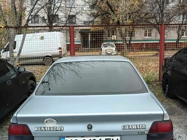 Сірий Рено 19, об'ємом двигуна 1.7 л та пробігом 100 тис. км за 475 $, фото 4 на Automoto.ua