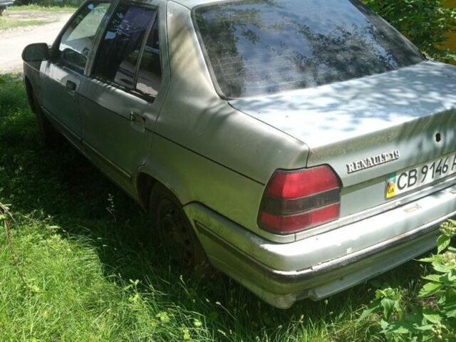 Серый Рено 19, объемом двигателя 1 л и пробегом 170 тыс. км за 1000 $, фото 2 на Automoto.ua