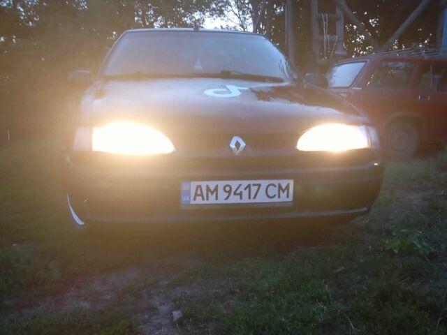 Синий Рено 19, объемом двигателя 1.4 л и пробегом 374 тыс. км за 710 $, фото 10 на Automoto.ua