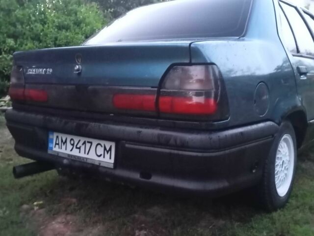 Синий Рено 19, объемом двигателя 1.4 л и пробегом 374 тыс. км за 710 $, фото 3 на Automoto.ua