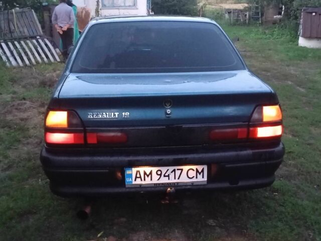 Синий Рено 19, объемом двигателя 1.4 л и пробегом 374 тыс. км за 710 $, фото 12 на Automoto.ua
