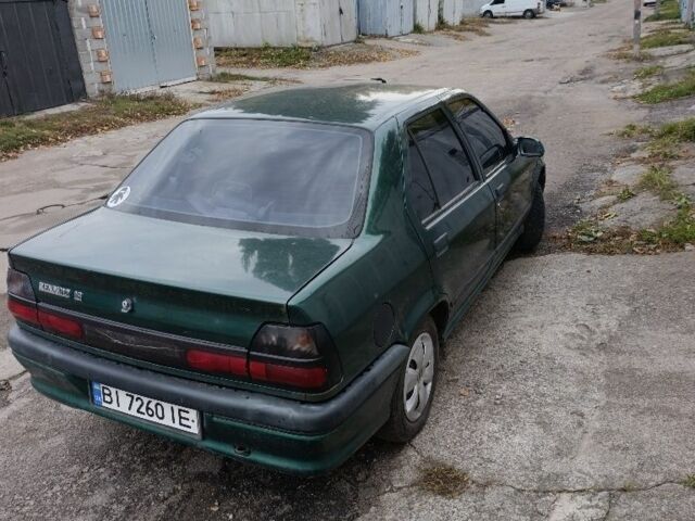 Зеленый Рено 19, объемом двигателя 1.8 л и пробегом 220 тыс. км за 1600 $, фото 1 на Automoto.ua