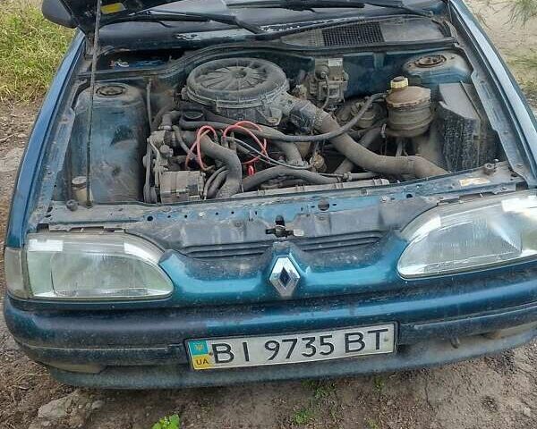 Зеленый Рено 19, объемом двигателя 1.39 л и пробегом 202 тыс. км за 1200 $, фото 10 на Automoto.ua