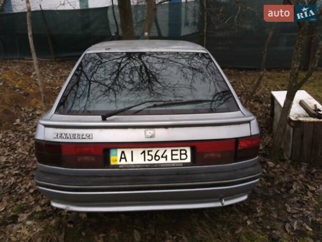 Сірий Рено 21, об'ємом двигуна 1.6 л та пробігом 67 тис. км за 500 $, фото 3 на Automoto.ua