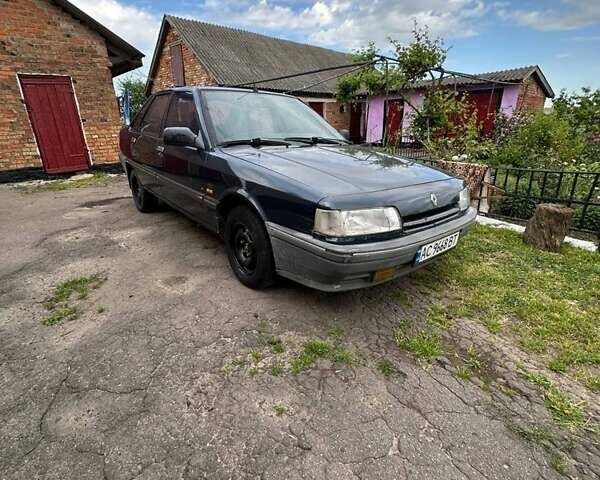 Синий Рено 21, объемом двигателя 1.7 л и пробегом 235 тыс. км за 650 $, фото 5 на Automoto.ua