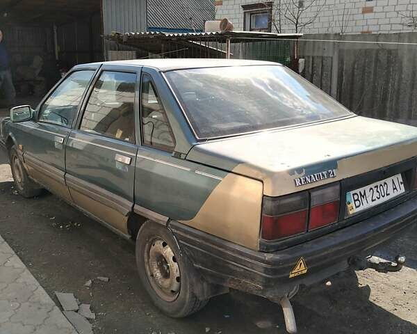 Зелений Рено 21, об'ємом двигуна 1.7 л та пробігом 332 тис. км за 1200 $, фото 1 на Automoto.ua
