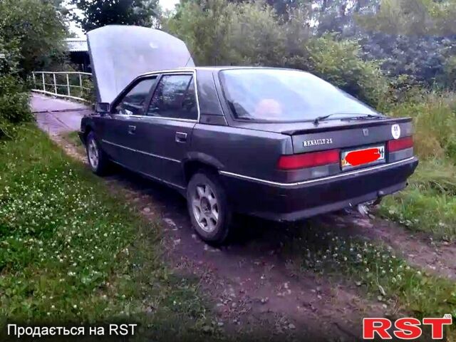 Рено 25 1986 у Славянске на Automoto.ua Чорний Рено 25, об'ємом двигуна 2 л та пробігом 200 тис. км за 600 $, фото 2 на Automoto.ua