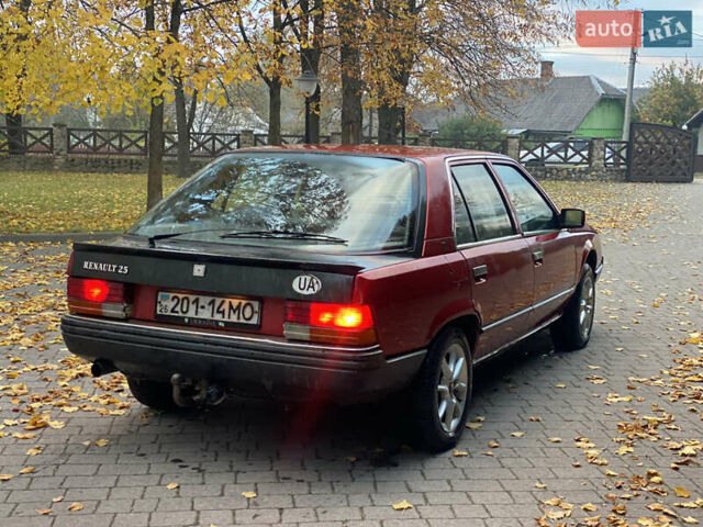 Красный Рено 25, объемом двигателя 2 л и пробегом 350 тыс. км за 650 $, фото 5 на Automoto.ua