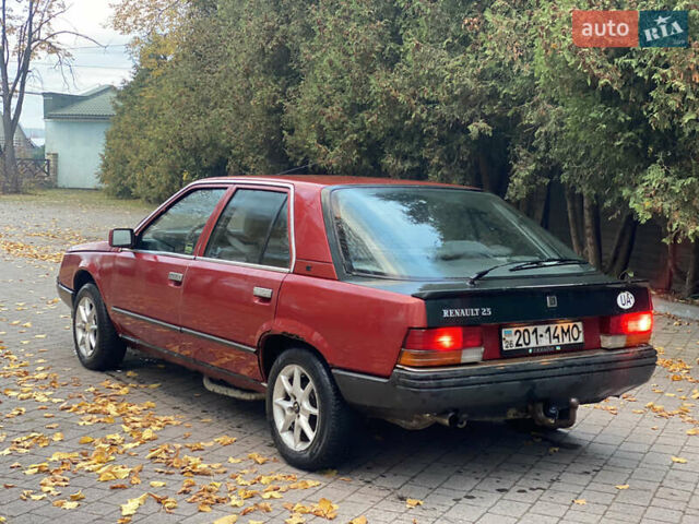 Красный Рено 25, объемом двигателя 2 л и пробегом 350 тыс. км за 650 $, фото 7 на Automoto.ua