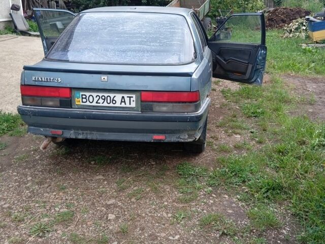 Синий Рено 25, объемом двигателя 2 л и пробегом 200 тыс. км за 500 $, фото 5 на Automoto.ua