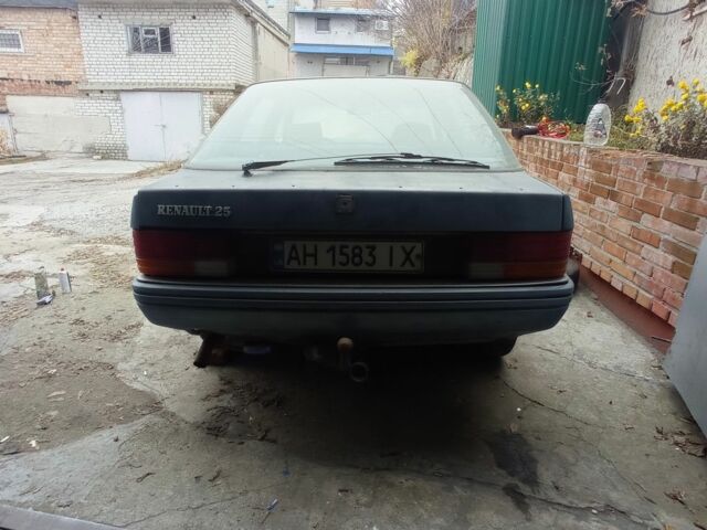 Синий Рено 25, объемом двигателя 2 л и пробегом 123 тыс. км за 334 $, фото 3 на Automoto.ua