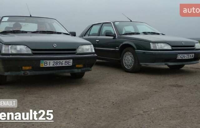 Зеленый Рено 25, объемом двигателя 2.2 л и пробегом 570 тыс. км за 1699 $, фото 6 на Automoto.ua