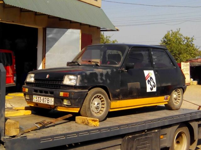 Черный Рено 5, объемом двигателя 1.4 л и пробегом 1 тыс. км за 3000 $, фото 1 на Automoto.ua