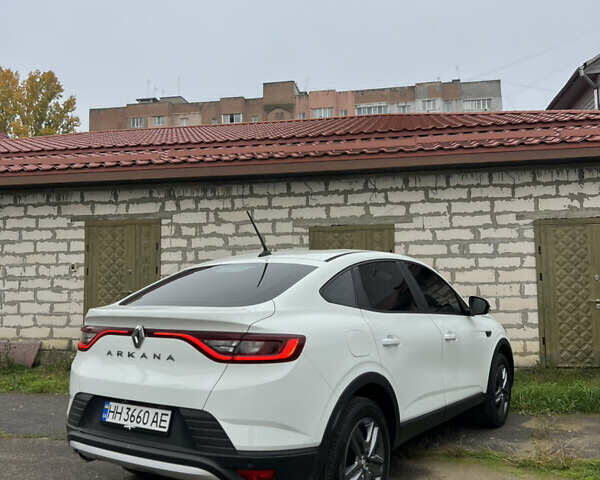 Рено Arkana 2021 у Одесі на Automoto.ua Білий Рено Arkana, об'ємом двигуна 1.6 л та пробігом 53 тис. км за 14500 $, фото 1 на Automoto.ua
