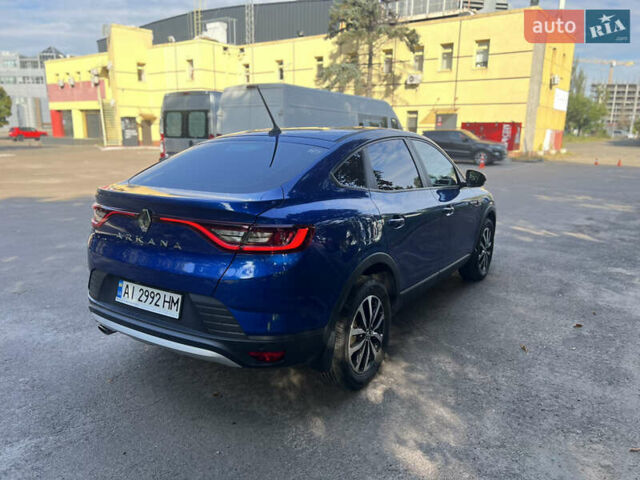 Синий Рено Arkana, объемом двигателя 1.6 л и пробегом 34 тыс. км за 17800 $, фото 5 на Automoto.ua