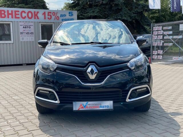 Черный Рено Каптур, объемом двигателя 1.6 л и пробегом 133 тыс. км за 10700 $, фото 1 на Automoto.ua