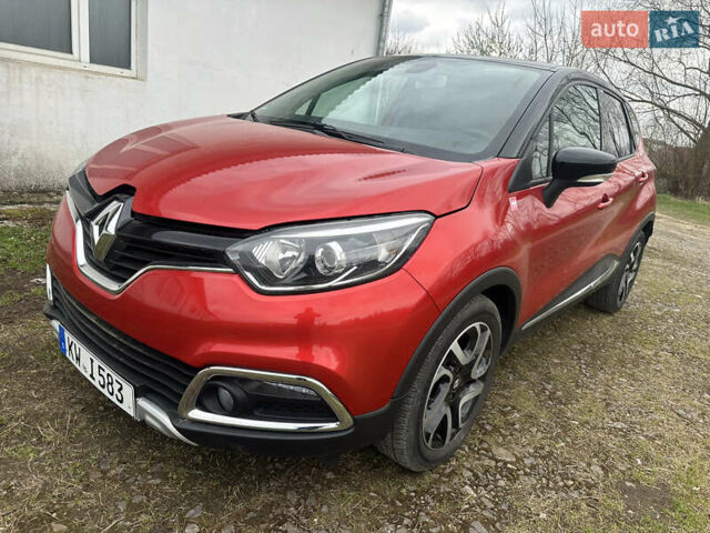 Красный Рено Каптур, объемом двигателя 1.5 л и пробегом 130 тыс. км за 7700 $, фото 1 на Automoto.ua