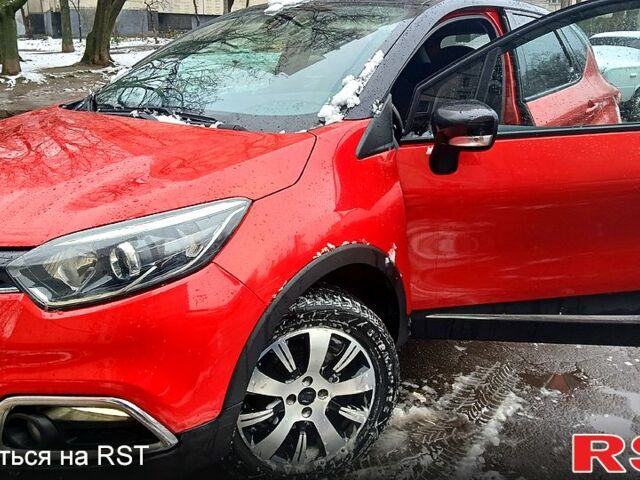 Красный Рено Каптур, объемом двигателя 1.5 л и пробегом 100 тыс. км за 14500 $, фото 1 на Automoto.ua