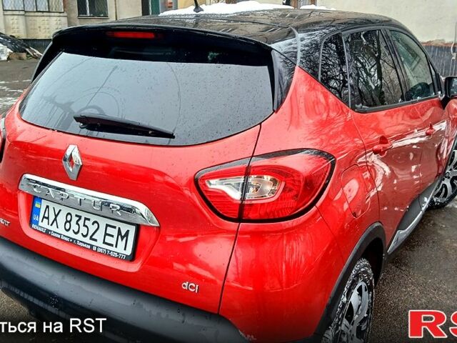 Красный Рено Каптур, объемом двигателя 1.5 л и пробегом 100 тыс. км за 14500 $, фото 5 на Automoto.ua