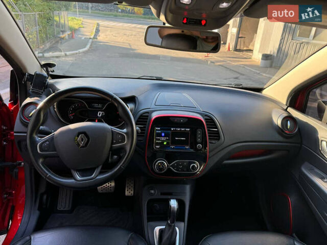 Красный Рено Каптур, объемом двигателя 1.2 л и пробегом 53 тыс. км за 15000 $, фото 6 на Automoto.ua