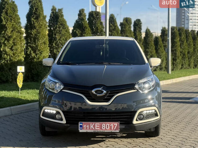 Синий Рено Каптур, объемом двигателя 1.5 л и пробегом 94 тыс. км за 11500 $, фото 2 на Automoto.ua