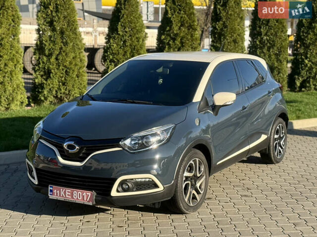 Синий Рено Каптур, объемом двигателя 1.5 л и пробегом 94 тыс. км за 11500 $, фото 1 на Automoto.ua
