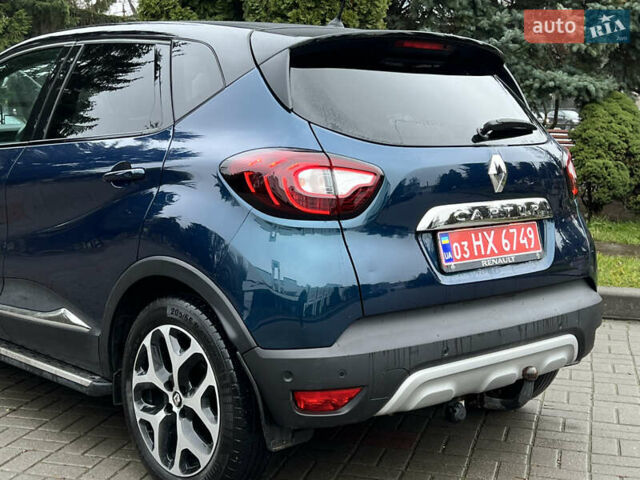 Синий Рено Каптур, объемом двигателя 1.5 л и пробегом 130 тыс. км за 15150 $, фото 36 на Automoto.ua