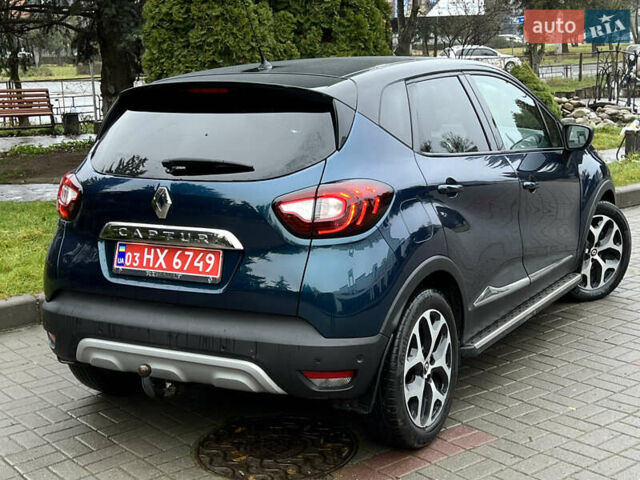 Синий Рено Каптур, объемом двигателя 1.5 л и пробегом 130 тыс. км за 15150 $, фото 3 на Automoto.ua
