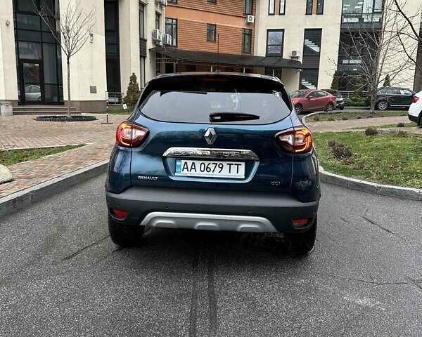 Синій Рено Каптур, об'ємом двигуна 1.46 л та пробігом 124 тис. км за 13999 $, фото 1 на Automoto.ua