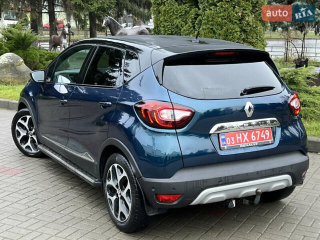 Синий Рено Каптур, объемом двигателя 1.5 л и пробегом 130 тыс. км за 15150 $, фото 40 на Automoto.ua