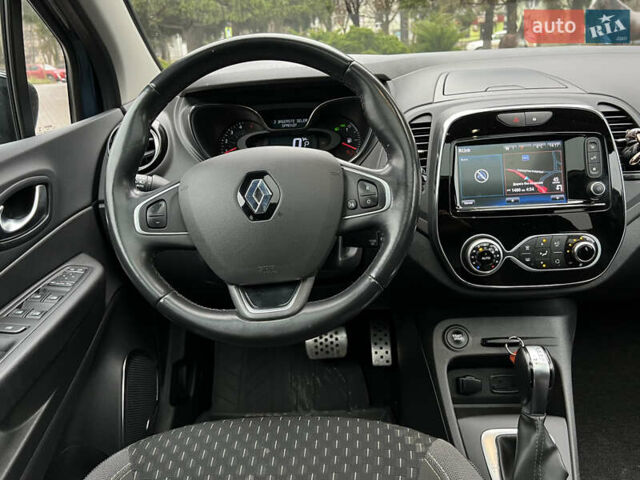 Синий Рено Каптур, объемом двигателя 1.5 л и пробегом 130 тыс. км за 15150 $, фото 59 на Automoto.ua