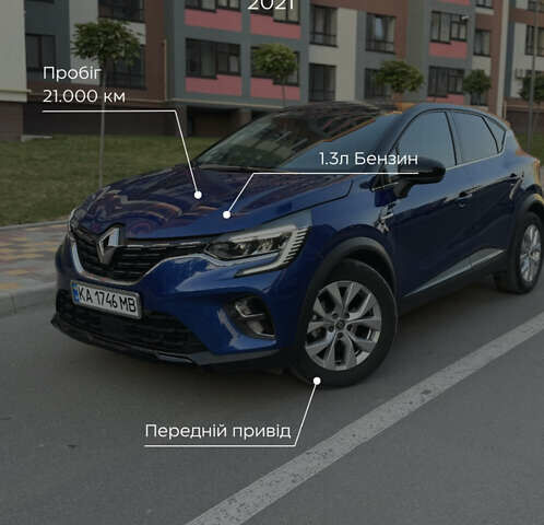 Синий Рено Каптур, объемом двигателя 1.33 л и пробегом 21 тыс. км за 15999 $, фото 11 на Automoto.ua