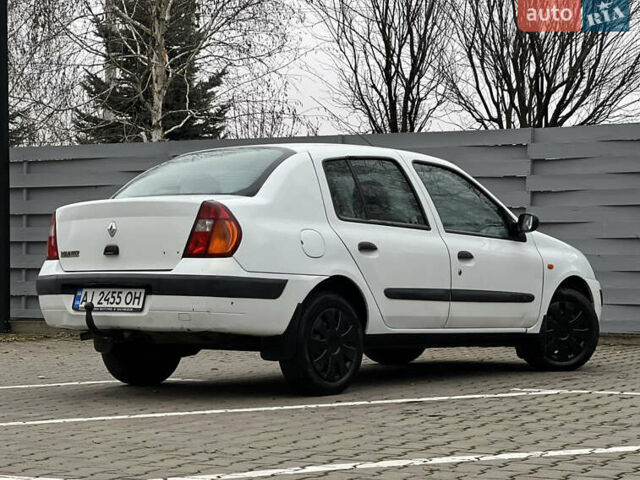 Белый Рено Клио, объемом двигателя 1.4 л и пробегом 346 тыс. км за 2450 $, фото 9 на Automoto.ua