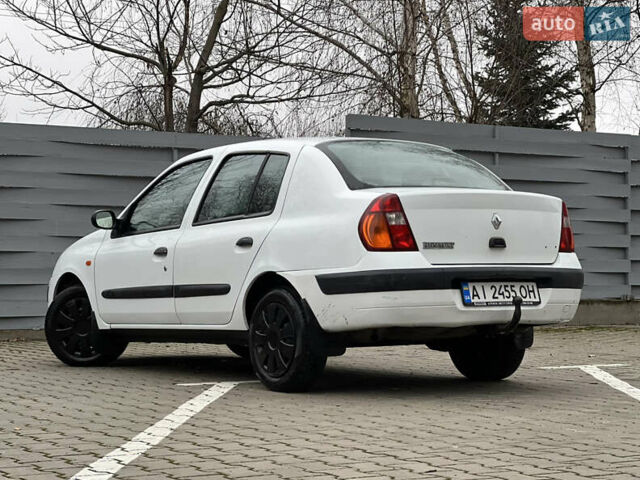 Белый Рено Клио, объемом двигателя 1.4 л и пробегом 346 тыс. км за 2450 $, фото 6 на Automoto.ua